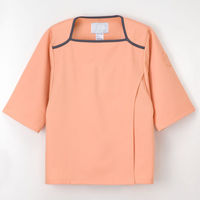 ナガイレーベン 検診衣上衣 オレンジ L FK-1466 1枚