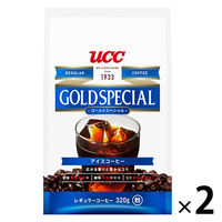 【コーヒー粉】UCC上島珈琲 ゴールドスペシャル アイスコーヒー 1セット（320g×2袋）