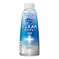 キュキュット CLEAR泡スプレー 無香性 つけかえ 300ml 1個 食器用洗剤 花王