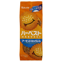 東ハト　ハーベスト　アーモンドキャラメル100g　1セット（3個入）