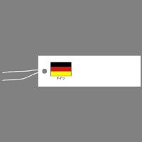 ササガワ タカ印 提札 国旗入 ドイツ 18-1002 1箱（500枚入）（取寄品）