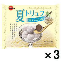 【アウトレット】ブルボン 夏トリュフ 塩バニラ味 1セット（49g×3袋）