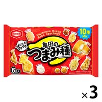 亀田製菓　つまみ種　3袋　おつまみ