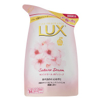 LUX（ラックス）　ボディソープ　サクラドリーム　詰め替え用　サクラの香り　300g　ユニリーバ