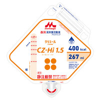 クリニコ CZ-Hi1.5アセプバッグ 267mL 400kcal 1箱（16個入）（直送品）