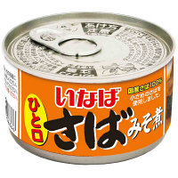 いなば　ひと口さばみそ煮　1缶