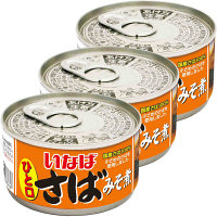 いなば ひと口さばみそ煮 115g 1セット（3缶入）