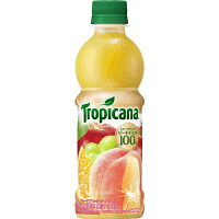 【アウトレット】キリン　トロピカーナ100%フルーツブレンドピーチテイスト　330ml　1箱（24本入）