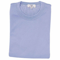 LLICA“ALCOHOLICA”Tシャツ　サックスブルー　S シャークスキンホリゾンタルカラーシャツ｜メンズファッション
