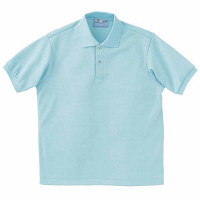 トンボ　キラク　ポロシャツ　　サックス　　3L　　3L　CR053-70　1枚　　（取寄品）