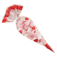 【ワゴンセール】カルディコーヒーファーム〈プロスター〉 ハートコーンバッグマシュマロ175g 1袋　ホワイトデー