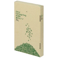 半透明ゴミ袋　薄手タイプ70L　800×900mm　1箱（100枚入）　アスクル オリジナル