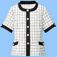 Selery(セロリー) 事務服 大きいサイズ オーバーブラウス ホワイト 17号 S-59658（直送品）