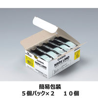 カシオ CASIO ネームランド テープ 透明タイプ 幅18mm 透明ラベル 