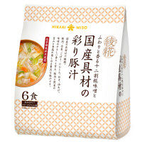 ひかり味噌　綾糀（あやか） ふわりと香る十二割糀味噌と国産具材の彩り豚汁 6食 ひかり味噌