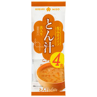 インスタント味噌汁　ひかり　とん汁　1袋(4食入)　ひかり味噌