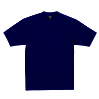 自重堂 半袖Tシャツ 男女兼用 ネービー L 47624（取寄品）