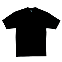 自重堂 半袖Tシャツ 男女兼用 ブラック S 47624（取寄品）