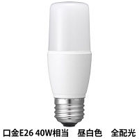 ヤザワコーポレーション（YAZAWA）　T形　LED電球 40W形 E26 昼白色 LDT5NG