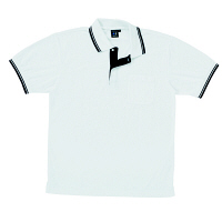 自重堂 半袖ポロシャツ 男女兼用 ホワイト SS 85274（取寄品）