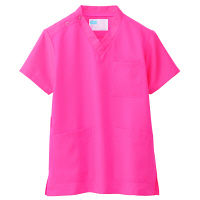 自重堂 男女兼用スクラブ チェリーピンク S WH11485A 1枚　スクラブ（取寄品）