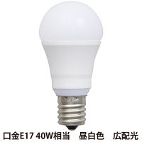 オーム電機（OHM） ミニクリプトン電球形　LED電球　E17　40W相当 昼白色 LDA4N-G-E17 IH51