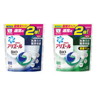 アリエール バイオサイエンス パワージェルボール3D＆リビングドライジェルボール3D 詰め替え 超特大（各32粒入） 1セット 洗濯洗剤 抗菌 P&G