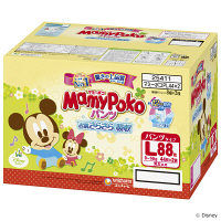 【アウトレット】ユニ・チャーム マミーポコ パンツＬ 1ケース（88枚：44枚入×2袋）
