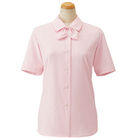 セロリー（Selery） 半袖ブラウス ピンク 7号 S-36006 1着（直送品）