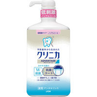 液体歯磨き クリニカ アドバンテージ デンタルリンス 低刺激タイプ ノンアルコール 900mL 1箱（6本入） 医薬部外品 ライオン