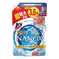 トップ スーパーNANOX（ナノックス） 超特大詰替え1300g　1個　ライオン