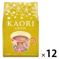 【コーヒー粉】 小川珈琲 カオリコーヒー 1ケース（250g×12袋入）