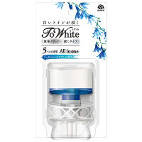 トワイト 液体クリーナー 置き型 エッセンシャルサボンの香り 容器付き本体 1個 トイレタンク芳香洗浄剤 アース製薬