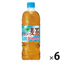 サントリー GREEN DA・KA・RA（グリーンダカラ）やさしい麦茶 680ml 1セット（6本）