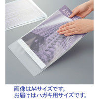 【アウトレット】日本紙通商 段ズレOPP袋（テープ・フタなし） ハガキ用 横110×縦159+2mm 透明袋 1袋（100枚入）