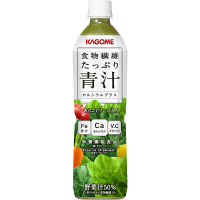 【アウトレット】カゴメ 食物繊維たっぷり青汁カルシウムプラス 720ml 1箱（15本入）
