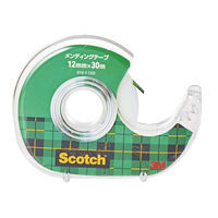 スコッチ メンディングテープ 小巻 1インチ 巻芯径25mm ディスペンサー付 幅12mm×長さ30m 1個 スリーエム 810-1-12D