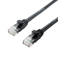 エレコム カテゴリー6対応 Gigabit LANケーブル 10m ブラック LD-GP/BK10/C