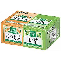 【アウトレット】お徳用　ティーバッグ　煎茶・ほうじ茶アソート　100g（煎茶2g×25バッグ、ほうじ茶2g×25バッグ）　丸山園
