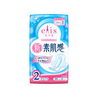 エリス 新・素肌感 羽つき 昼用 20.5cm ふつう～多い日用 生理用ナプキン 1パック (20枚×2個) 大王製紙 エリエール 生理用品