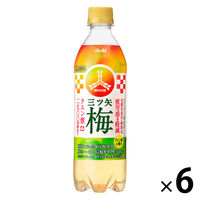 アサヒ飲料 三ツ矢梅 500ml 1セット（6本）
