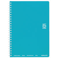 使用不可コクヨ　ソフトリングノート（ドット入り罫線）　A5　ライトブルー　ス-SV331BT-LB（直送品）