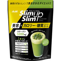 スリムアップスリム　酵素+スーパーフードシェイク 抹茶ラテ 1袋 アサヒグループ食品　コラーゲン　たんぱく質　ビタミン　ミネラル