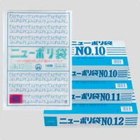 ニューポリ袋（規格袋）　LDPE・透明　0.03mm厚　No.13　260mm×380mm　1袋（100枚入）　福助工業