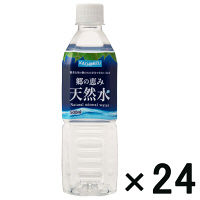 使用不可【アウトレット】【※税率要確認】ミツウロコ 郷の恵み 天然水 500ml 1箱（24本入）