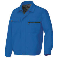 アイトス　長袖ブルゾン（無地）　ロイヤルブルー 5L　AZ6590-006-5L　1着　（直送品）
