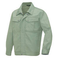 アイトス　長袖ブルゾン　アースグリーン 6L　AZ6660-005-6L　1着　（直送品）