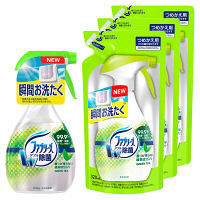 【Yahoo!プレミアム会員限定】ファブリーズ 布用 緑茶成分入り 本体+詰め替え3個セット 消臭スプレー P&G