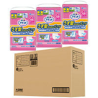 【ロゴなしケース】 大人用紙おむつ アテント うす型さらさらパンツ 女性用 M～L 1ケース （54枚：18枚入×3パック）介護おむつ