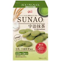 【糖質50%オフ】江崎グリコ SUNAO（スナオ） ビスケット＜宇治抹茶＞ 1箱